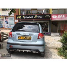 HYUNDAİ GETZ DİFÜZÖR CİFT EGZOZ GÖRÜNÜMLÜ PLASTİK