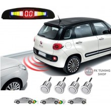 Park Sensörü Ses İkazlı Led ekranlı 1.Kalite Gri Renk