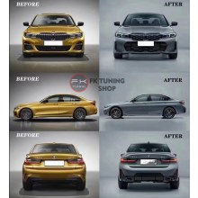 BMW G20 2019-2022 için G20 Lci 2022 Görünüm Body Kit Seti 