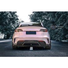 Tesla Model Y Turbo Model Spoyler 2021 ve üzeri Plastik-Pianoblack 