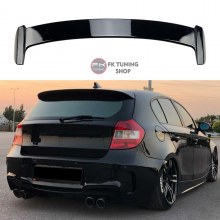 Bmw E87 Arka Spoyler 2004-2011 1 serisi Pianoblack-Plastik Bmw E87 Arka Spoyler 2004-2011 1 serisi Pianoblack-Plastik