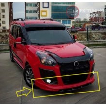 Fiat Doblo D3 Ön Tampon Eki (polyester-boyasız) 2010-2015