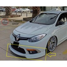 Renault Fluence Ön Tampon Eki (polyester-boyasız) Makyajlı Kasa