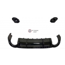 Audi A3 Hatcback Rs3 Arka Difüzör & Egzoz Ucu 2021-2023