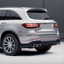 Mercedes Benz GLC GLC63 Arka Difüzör & Egzoz Uçları 2016-2019