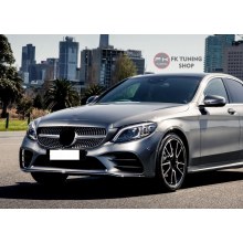Mercedes Benz W205 AMG Makyajlı Görünüm Ön tampon seti 2014-2021
