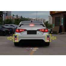 Honda Civic FE Typer Arka Tampon Uyumlu Sis Ledi Sinyalli 2022 ve üzeri