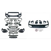 Mercedes Benz W213 E Coupe uyumlu 2021 Görünüm AMG Body Kit Seti 2016-2019