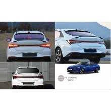 Hyundai Elantra Bagaj Üstü Spoyler 2021 ve üz. (plastik-pianoblack boyalı