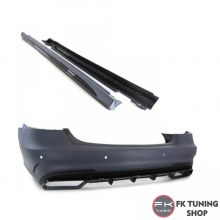 Mercedes Benz W212 E63 Amg Arka tampon + Yan marşpiyel Body kit