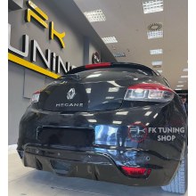 Renault Megane 3 Coupe Arka Tampon Eki Difüzör (polyester/boyasız