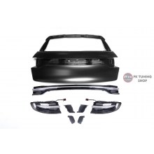Porsche Macan Bagaj Kapağı + Led Stop Seti Smoke 2018 görünüm facelift 2014-2018 uyumlu