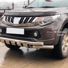 Off Road Ön Koruma Demiri Ön Tampon Barı Krom Renk Araca Özel PST23 Flo Ctiy Chrome 