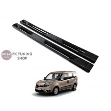 Fiat Doblo Yan Basamak Seti Marşpiyel Plastik-Pianoblack 2015 ve üzeri