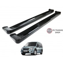 Ford Connect Yan Basamak Seti Marşpiyel Plastik-Pianoblack 2008-2013