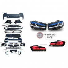 Bmw G30 2017-2019 uyumlu Facelift Luxury Dizayn Body Kit Seti 