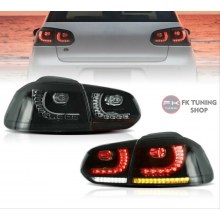 Volkswagen Golf 6 R20 Gülen Yüz Led Stop Seti Smoke Renk