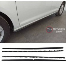Volkswagen Golf 7 - 7.5 R Yan marşpiyel Seti (ithal plastik