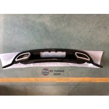 Volkswagen Golf 6 uyumlu 7.5 R-Line Difüzör (plastik-pianoblack