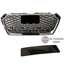 Audi A5 B9 Rs5 Ön Panjur Seti 2016 ve üstü Krom çerçeve Audi A5 B9 Rs5 Ön Panjur Seti 2016 ve üstü Krom çerçeve