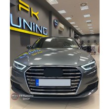 Audi A3 8V FL S3 Ön Panjur Seti (2016-2020) Pianoblack/Krom Audi A3 8V FL S3 Ön Panjur Seti (2016-2020) Pianoblack/Krom