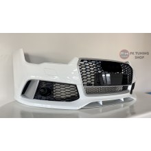 Audi A7 Rs7 Ön Tampon Seti + Ön Panjur 2015-2017 Krom Çerçeve 