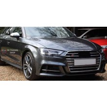 Audi A3 S3 Ön Tampon Seti + Ön Panjur Sedan 2016-2020 (ithal-boyasız