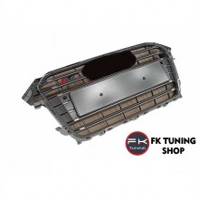 Audi A4 B8 FL S4 Ön Panjur 2012-2015 Gri Renk