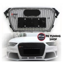 Audi A4 B8 FL RS4 Ön Panjur Seti Krom Çerçeve ( 2012-2015 ) Audi A4 B8 FL RS4 Ön Panjur Seti Krom Çerçeve ( 2012-2015 )