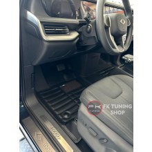 Togg T10X 5D Havuzlu Paspas Seti Deluxrider Siyah Renk