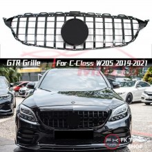 MERCEDES BENZ W205 GTR PANJUR SETİ PİANOBLACK (2018-2020)