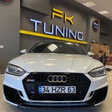 Audi A5 Rs5 Ön Tampon + Ön Panjur Seti B9 2016-2019