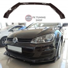 Volkswagen Golf 7 Ön Tampon Eki Lip (pianoblack renk-plastik) 2012 ve üz