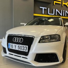 Audi A3 Rs3 Ön Tampon Seti + Ön panjur Seti 2009-2012