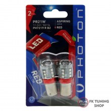 Photon P21W RED 93 PH7219 R B2 Led Ampul Kırmızı Renk