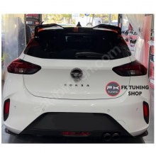 Opel Corsa F Arka Spoyler Polyester-Boyasız