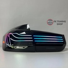 Bmw F30 Led Stop Seti Csl Lazer Dizayn Rgb Renk Aplikasyon Kontrollü Renk Değişimi