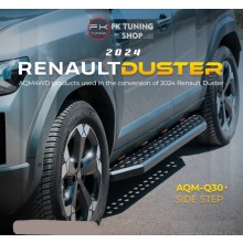 RENAULT DUSTER AQM4WD YAN BASAMAK SETİ DEMİR AQM-Q30 2024 ve üzeri