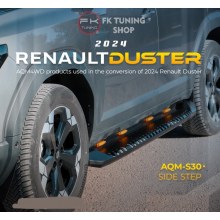 RENAULT DUSTER AQM4WD YAN BASAMAK SETİ DEMİR AQM-S30 2024 ve üzeri