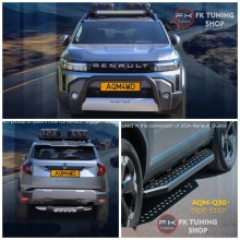 Renault Duster Tampon Koruma Seti Ön - Yan - Arka 2024 ve üzeri