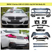 Bmw G30 Lci Uyumlu M Technic Body Kit Seti 2021 ve üzeri (boyasız-ithal