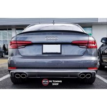 Audi A4 Anatomik Model Arka Spoyler 2016-2019 uyumlu (pianoblack-plastik