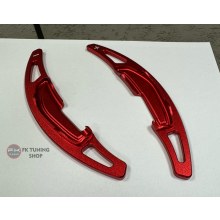 Bmw Grubu M3 Dizayn F1 Paddle Shift Vites Kolu Kulakçık Kırmızı Renk