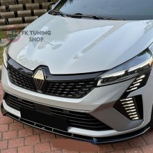 Renault Clio 5 Makyajlı Kasa Ön Tampon Eki Lip (pianoblack renk-plastik