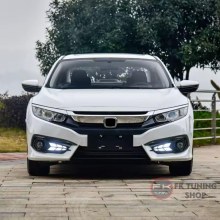 Honda Civic Fc5 Ön Sis Sinyalli Selamlamalı Mavi Modlu OK Dizayn 2016-2019