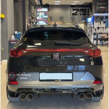 CUPRA FORMENTOR ARKA DİFÜZÖR TAMPON EKİ (pianoblack plastik 