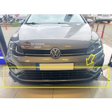 Volkswagen Golf 7  / 7.5 R uyumlu Ön Tampon Eki Lip (pianoblack renk-plastik
