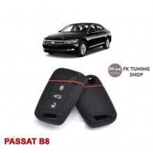 Volkswagen Passat B8 Anahtar Kabı Kılıfı Silikon Siyah Renk 1 Adet Volkswagen Passat B8 Anahtar Kabı Kılıfı Silikon Siyah Renk 1 Adet