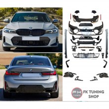 Bmw G20 Lci Uyumlu M340 Body Kit Seti + Egzoz Ucu İthal - Plastik