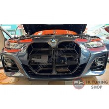 Bmw G26 Böbrek Seti Ön Panjur CSL Dizayn Pianoblack 2021-2023